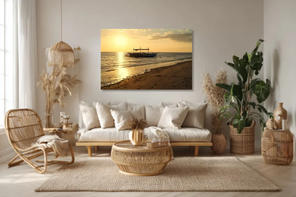 Kuo naudingos nuotraukos ant drobės interjere